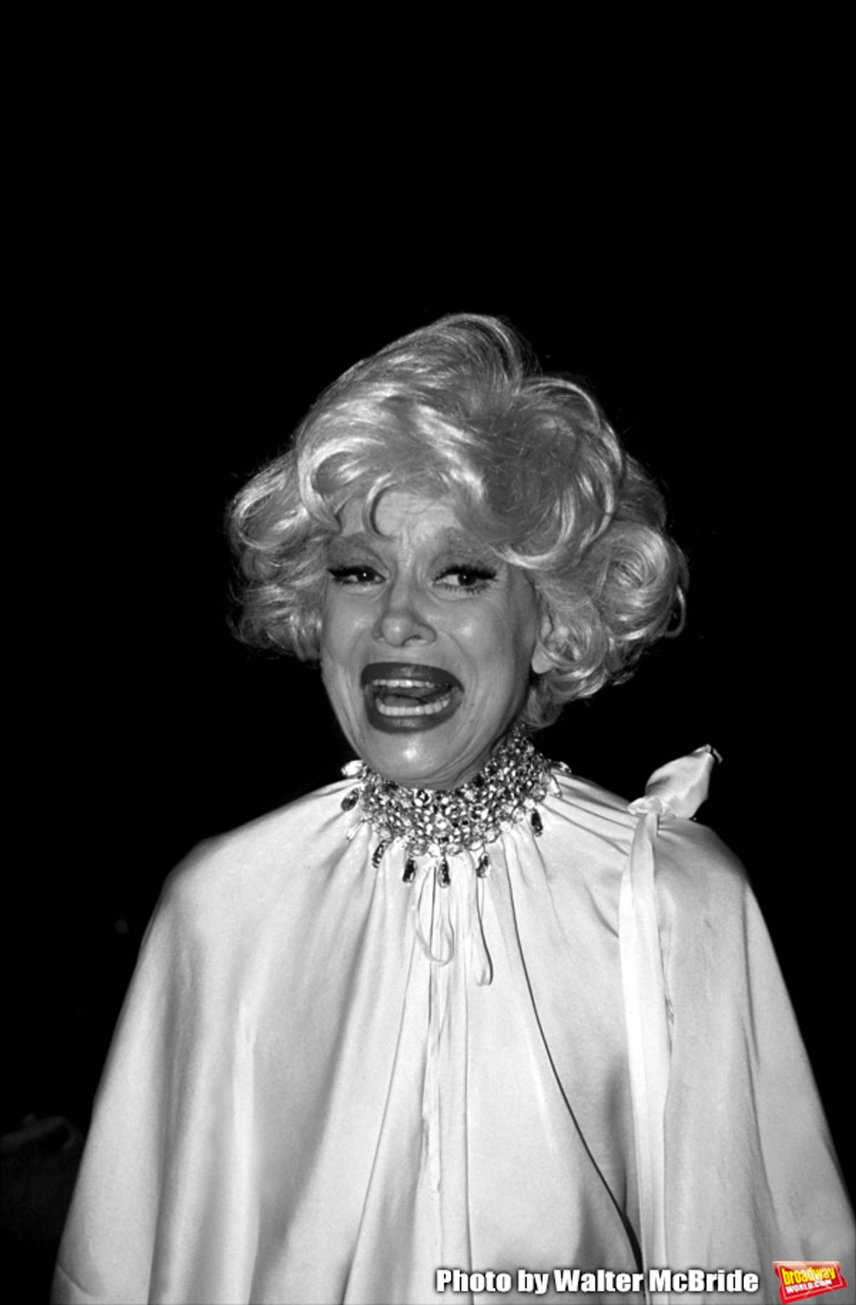 Carol Channing photographed in New York City, April 1990 at 