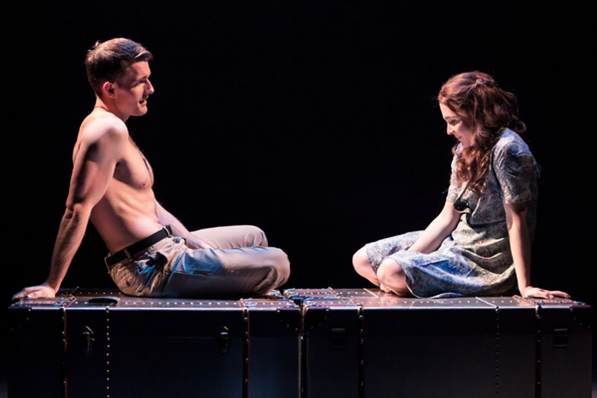 Matthew Harvey (Monty) Kaisa Hammarlund (Violet) at 