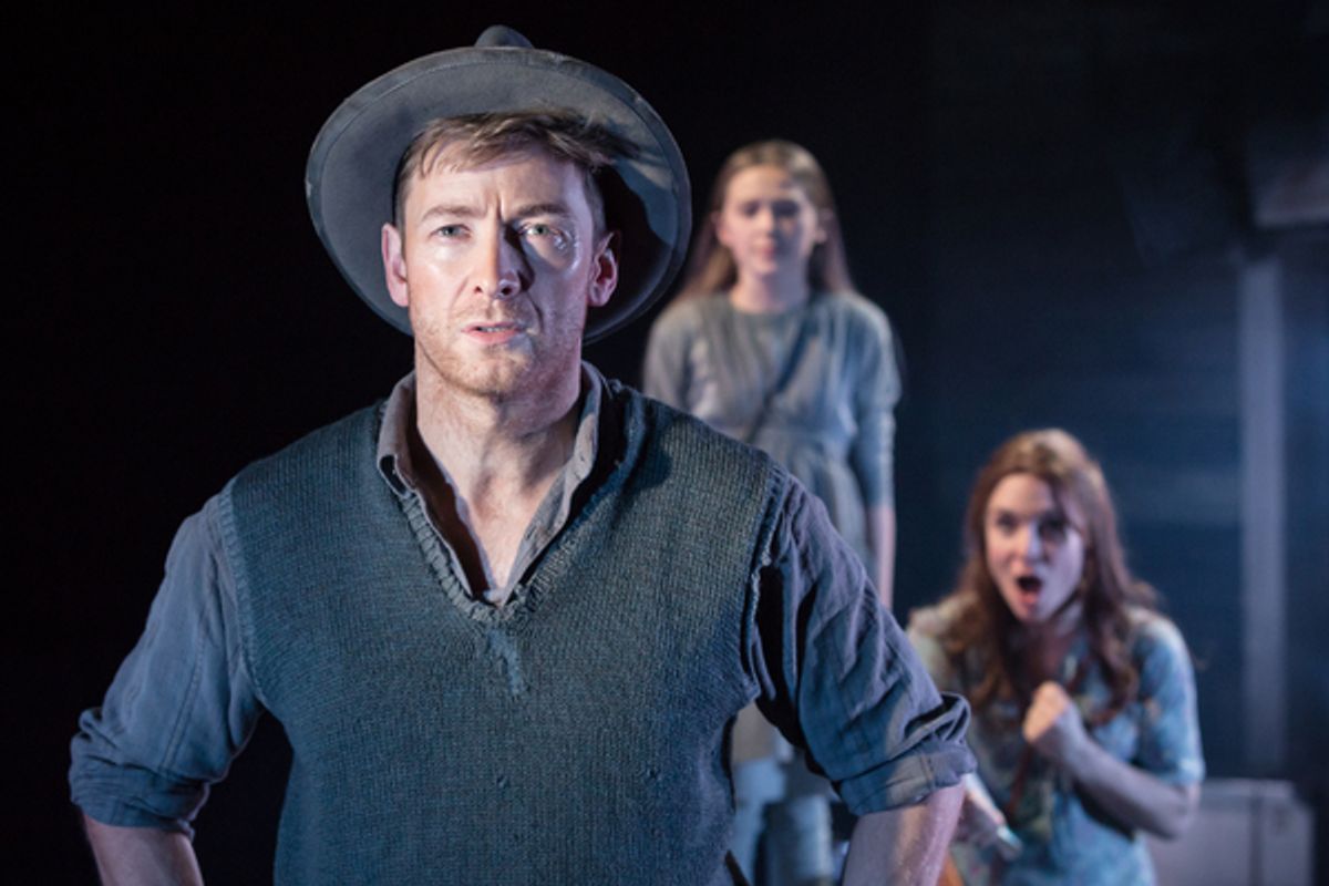 Kieron Crook (Father) Rebecca Nardin (Young Violet) Kaisa Hammarlund (Violet) at 