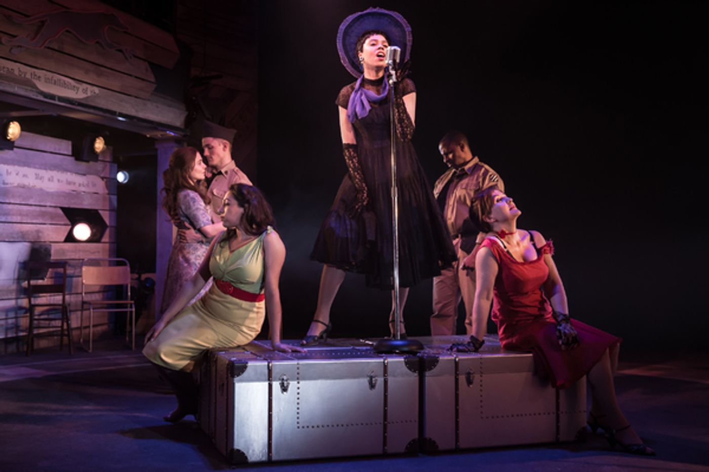 Photo Flash: First Look at Kaisa Hammarlund and the Cast of VIOLET  Image