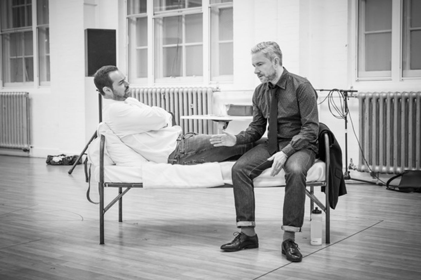 Photo Flash: In Rehearsal with the Cast of PINTER SEVEN  Image