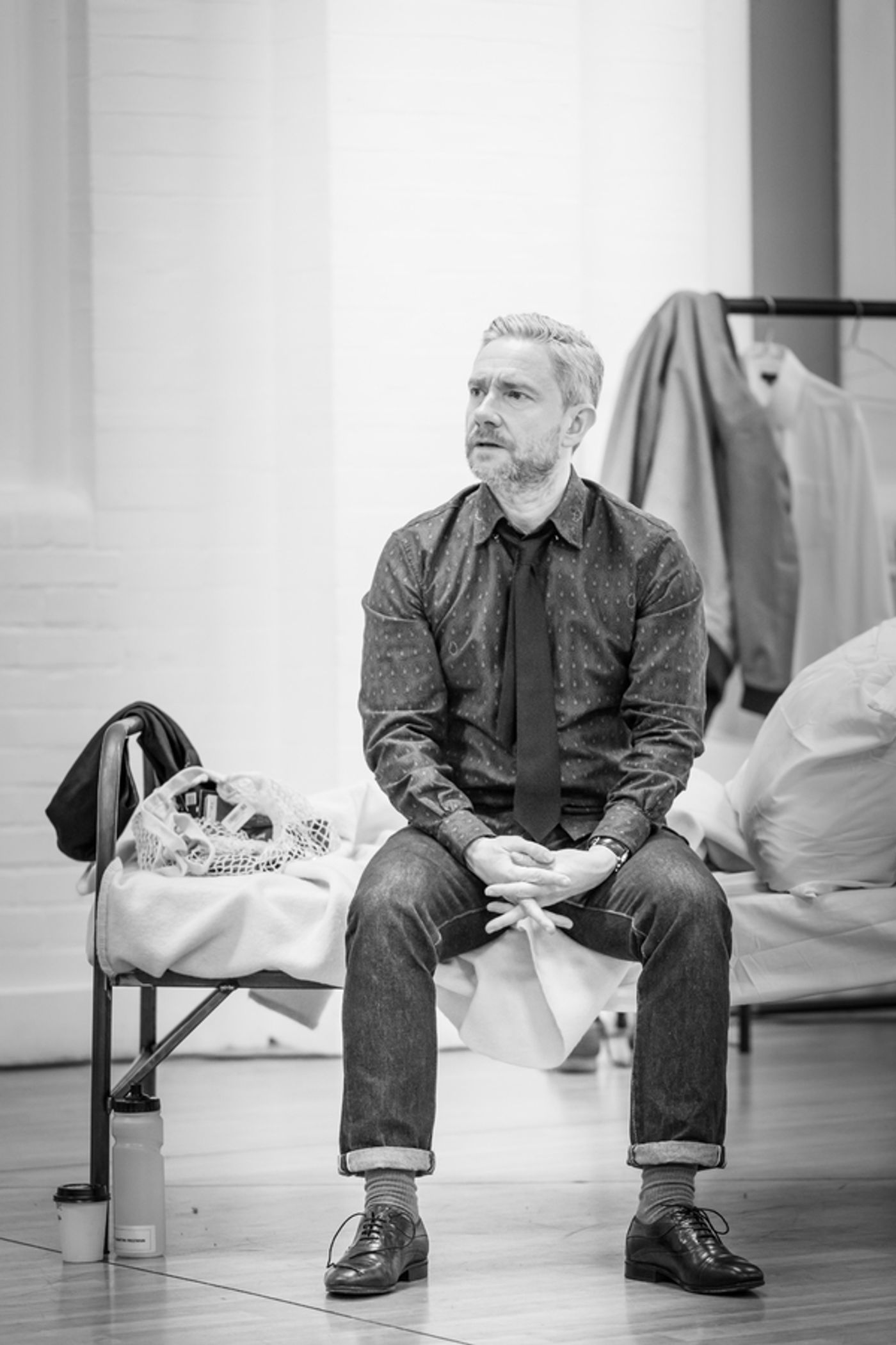 Photo Flash: In Rehearsal with the Cast of PINTER SEVEN  Image