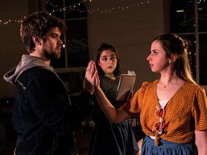 Maddie Perez Browning, Trace Pope, Alyssa May Gold @ BroadwayWorld Maddie Perez Browning, Trace Pope, Alyssa May Gold Photo