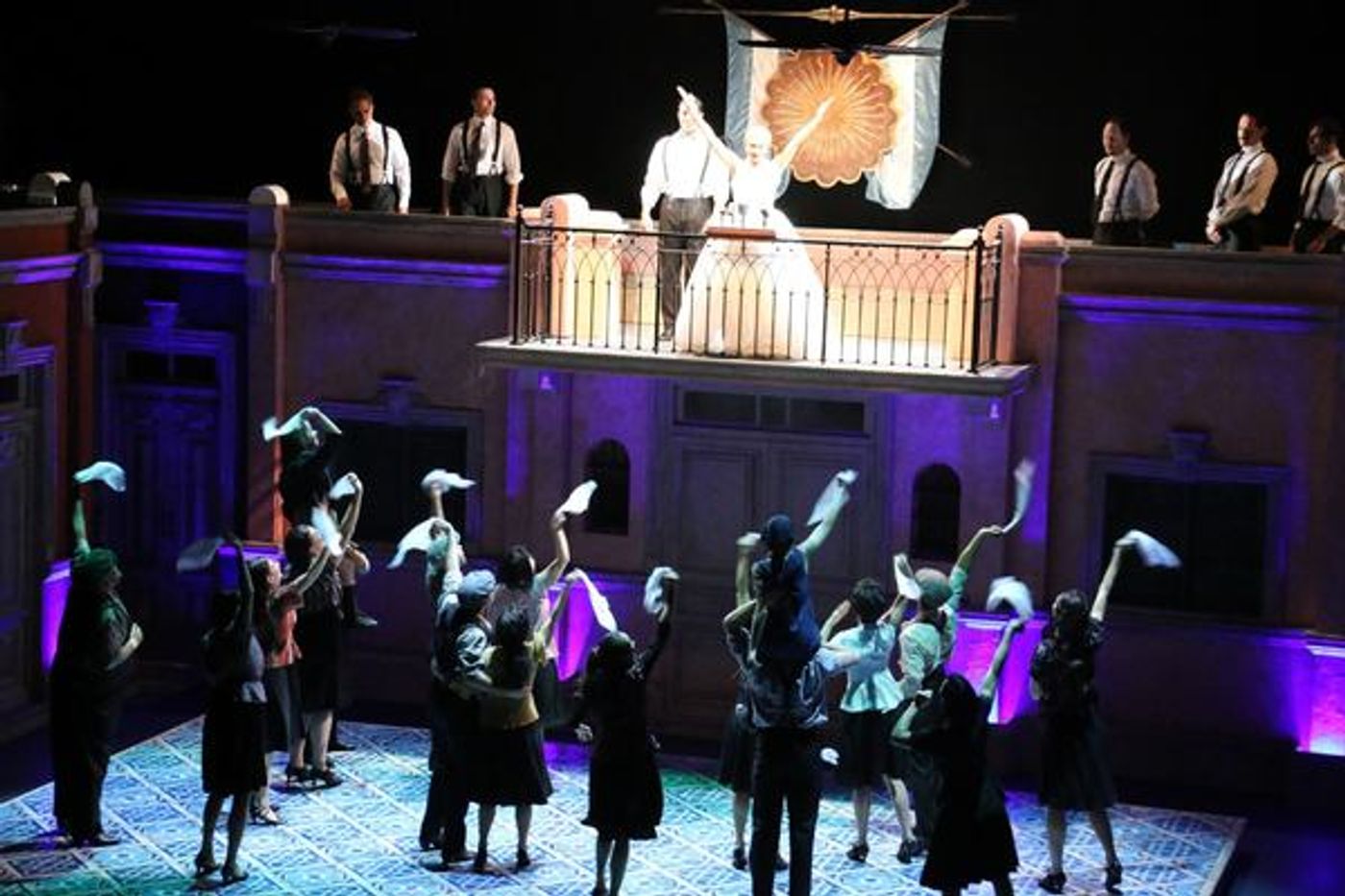 Photo Flash: EVITA Comes to Riverside Theatre Photo Flash: EVITA Comes to Riverside Theatre Image
