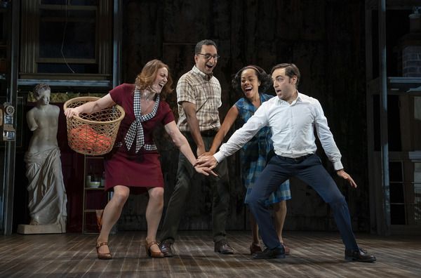 Jessie Austrian, Manu Narayan, Brittany Bradford and Ben Steinfeld Photo