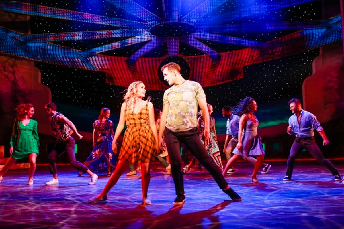 Becca Andrews as Sophie and Eric Schell as Sky at 