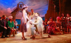 Mary Mossberg as Donna and Jim Ballard as Sam @ BroadwayWorld Mary Mossberg as Donna and Jim Ballard as Sam Photo