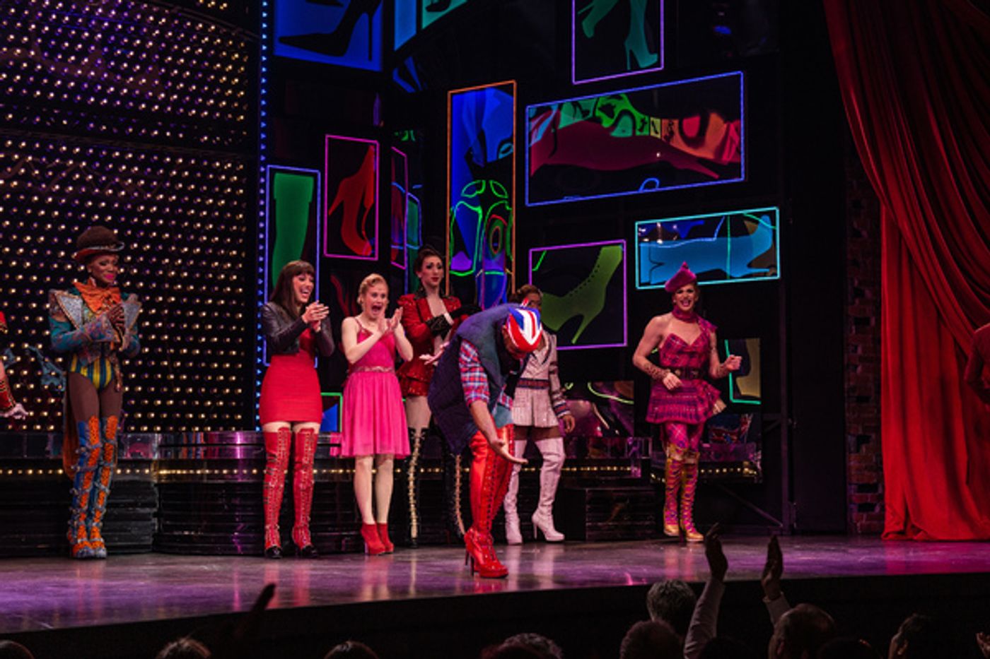 Photo Coverage: Tiki Barber, Callum Francis and Andy Kelso Join The Cast of KINKY BOOTS  Image