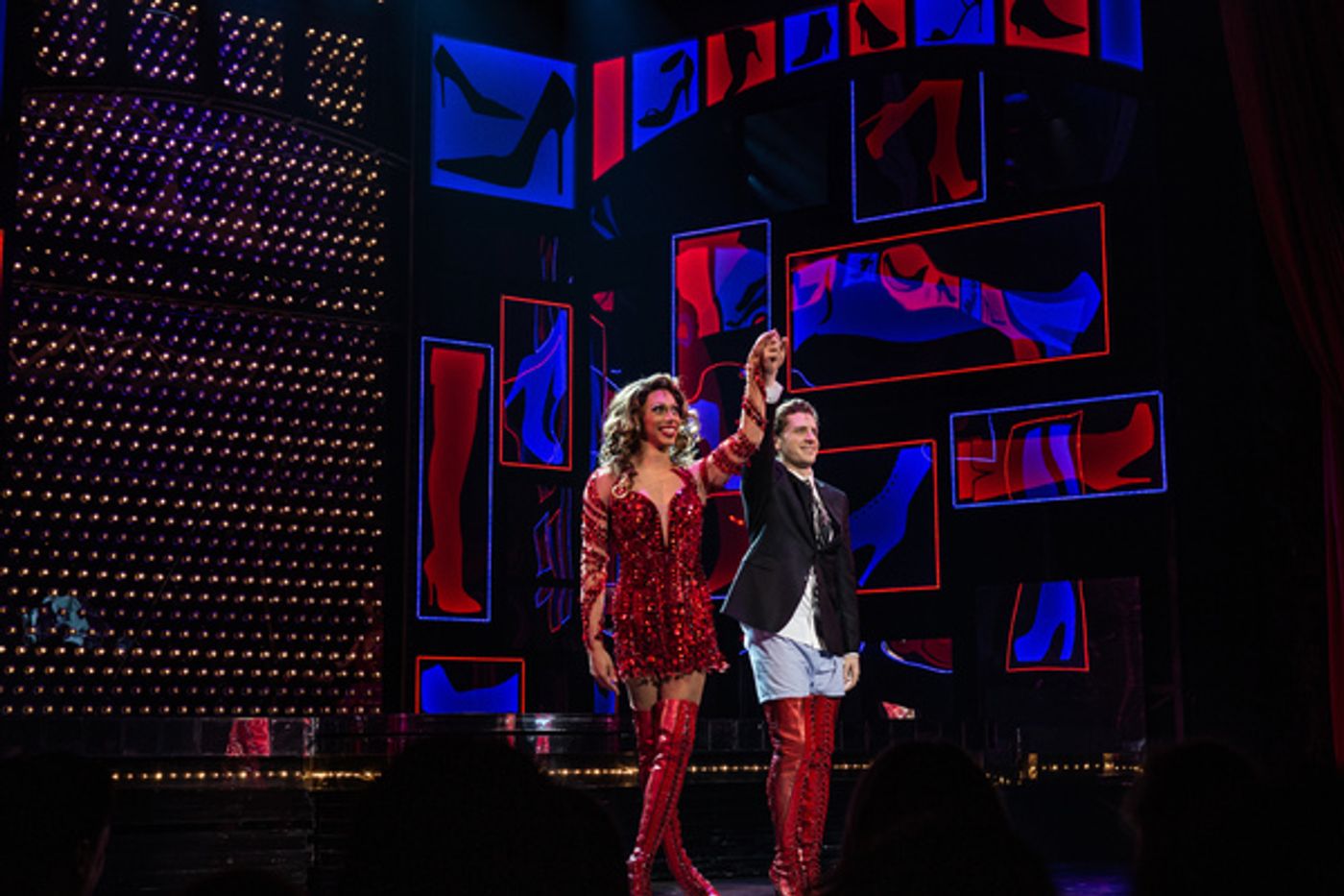Photo Coverage: Tiki Barber, Callum Francis and Andy Kelso Join The Cast of KINKY BOOTS  Image