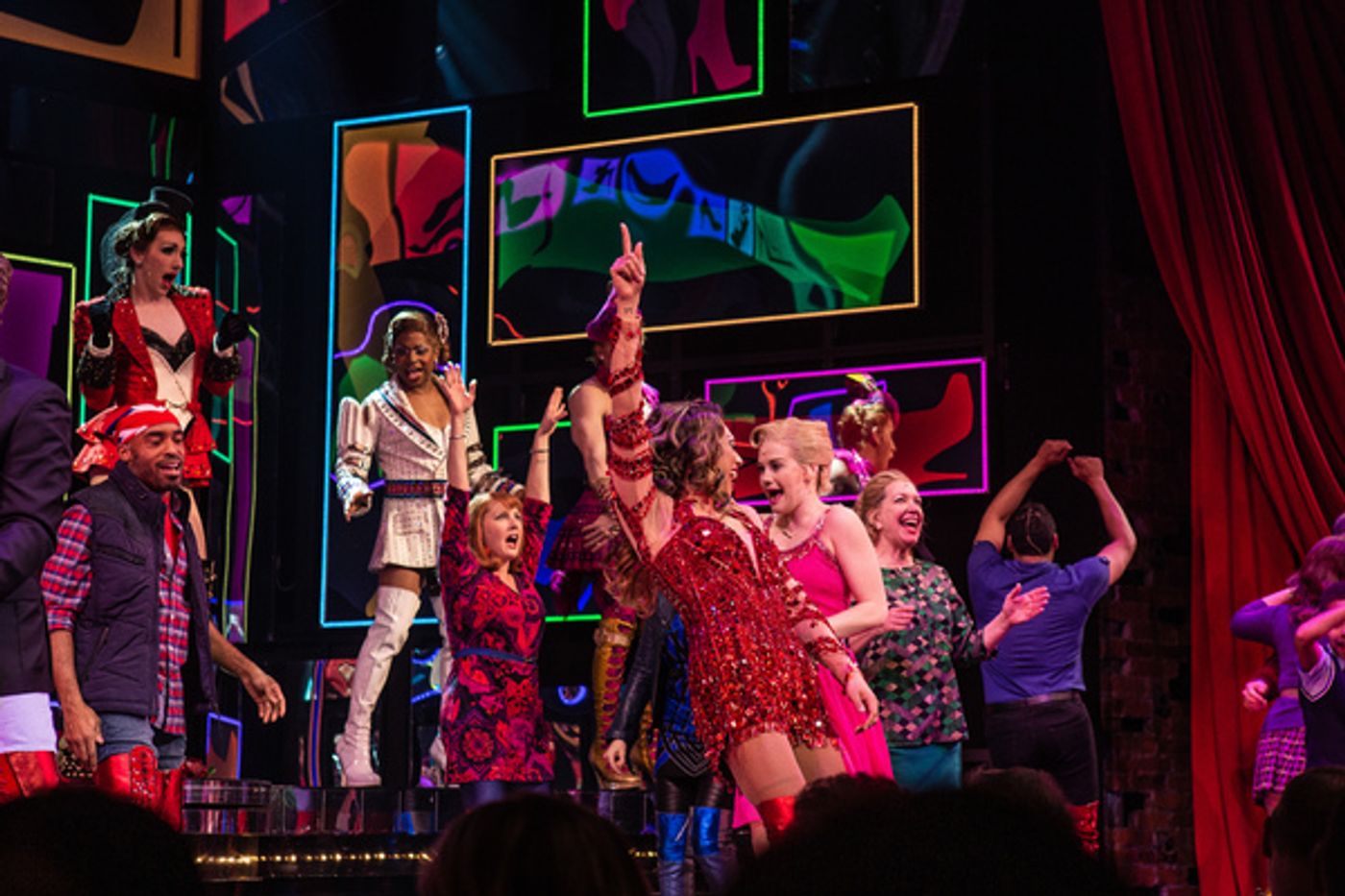 Photo Coverage: Tiki Barber, Callum Francis and Andy Kelso Join The Cast of KINKY BOOTS  Image