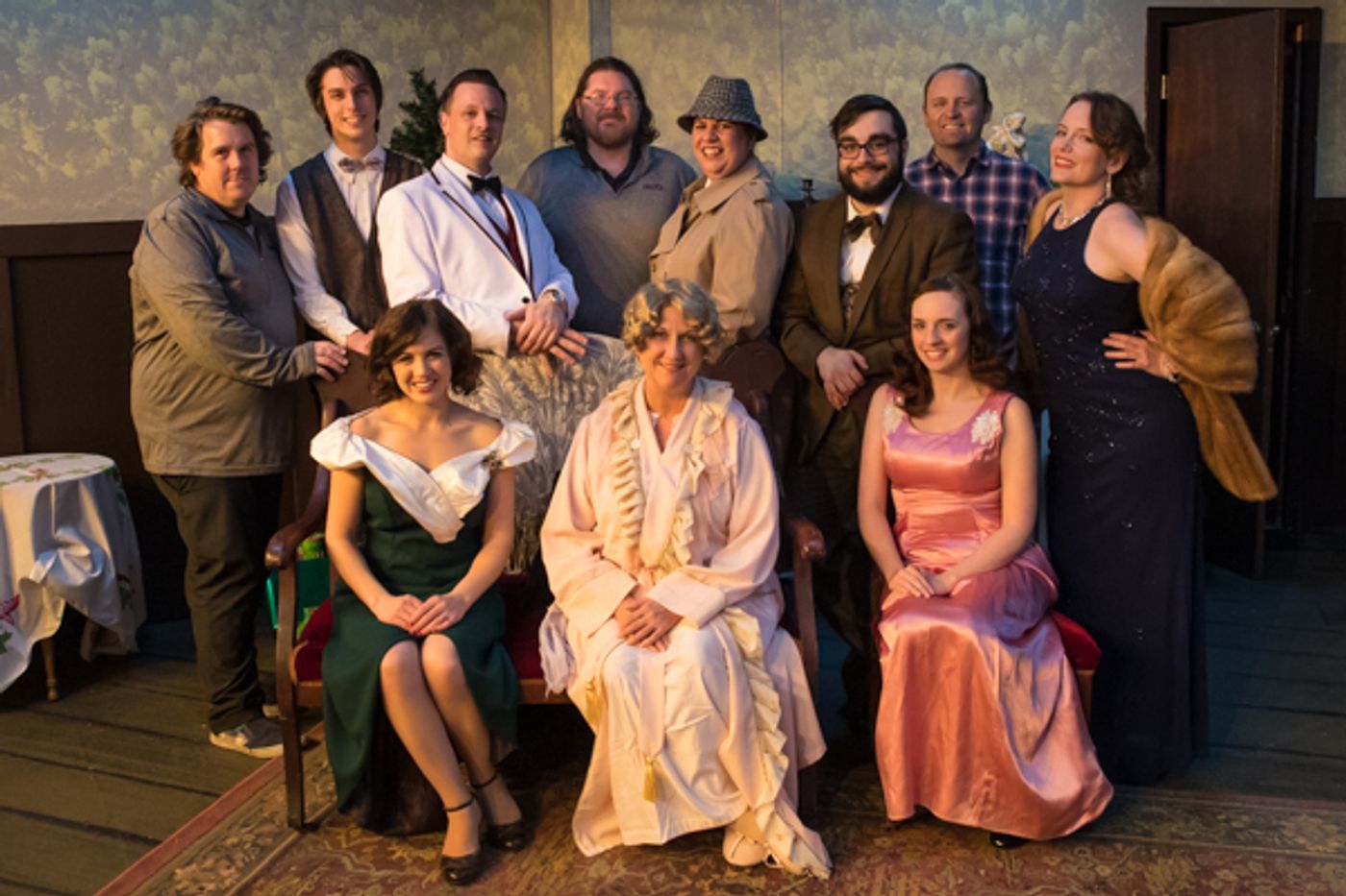 Photo Coverage: First look at Little Theatre Off Broadway's THE GAME'S AFOOT Photo Coverage: First look at Little Theatre Off Broadway's THE GAME'S AFOOT Image