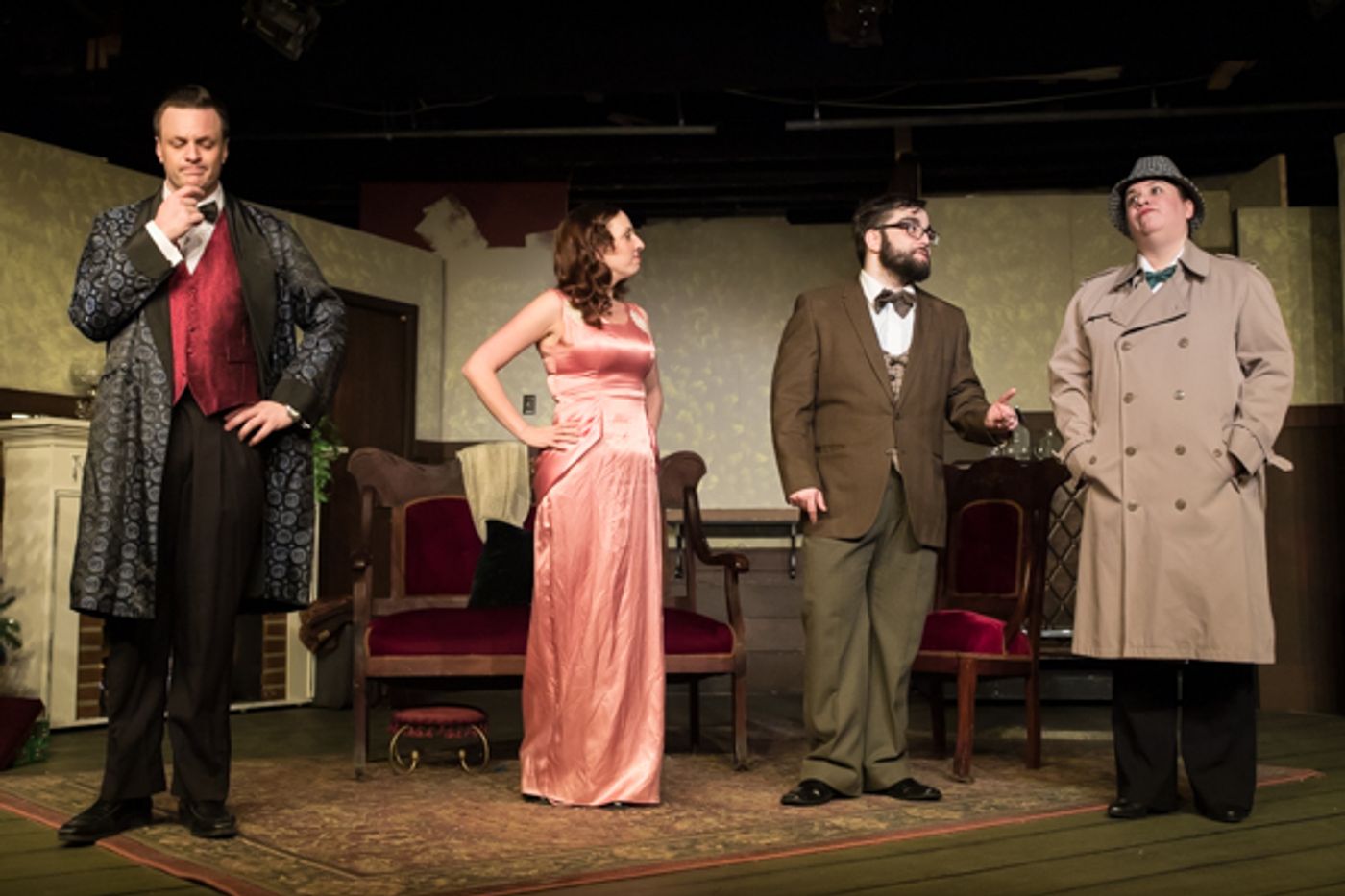 Photo Coverage: First look at Little Theatre Off Broadway's THE GAME'S AFOOT Photo Coverage: First look at Little Theatre Off Broadway's THE GAME'S AFOOT Image