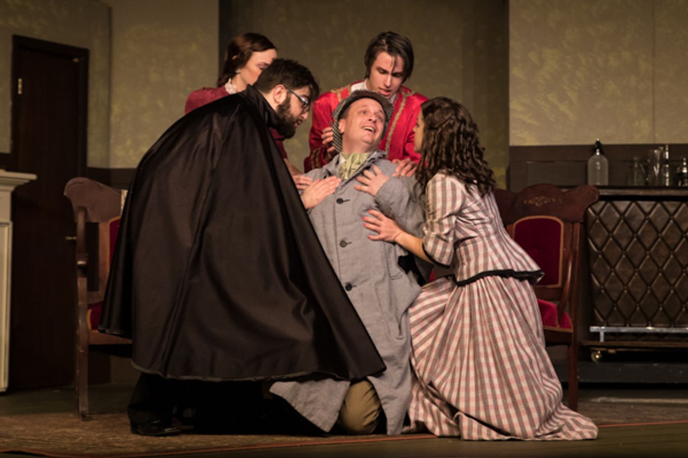 Photo Coverage: First look at Little Theatre Off Broadway's THE GAME'S AFOOT Photo Coverage: First look at Little Theatre Off Broadway's THE GAME'S AFOOT Image