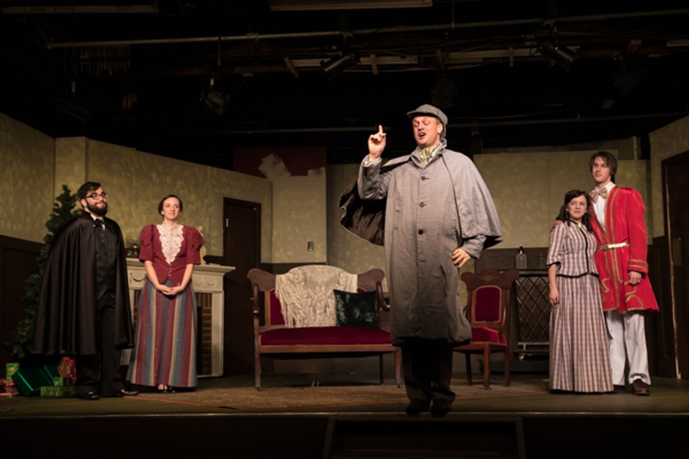 Photo Coverage: First look at Little Theatre Off Broadway's THE GAME'S AFOOT Photo Coverage: First look at Little Theatre Off Broadway's THE GAME'S AFOOT Image