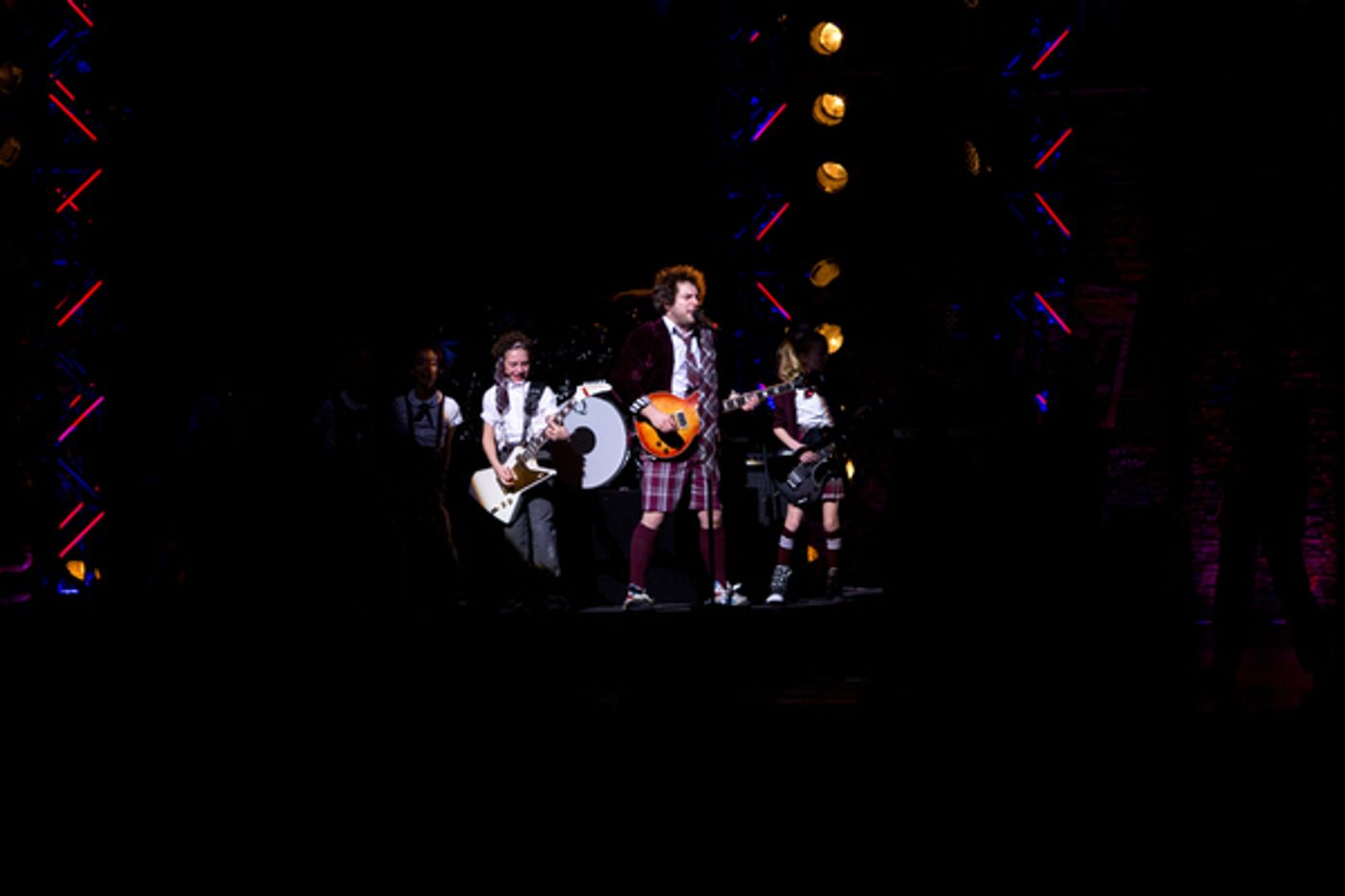 Photo Coverage: The Cast of SCHOOL OF ROCK Takes its Closing Night Curtain Call  Image
