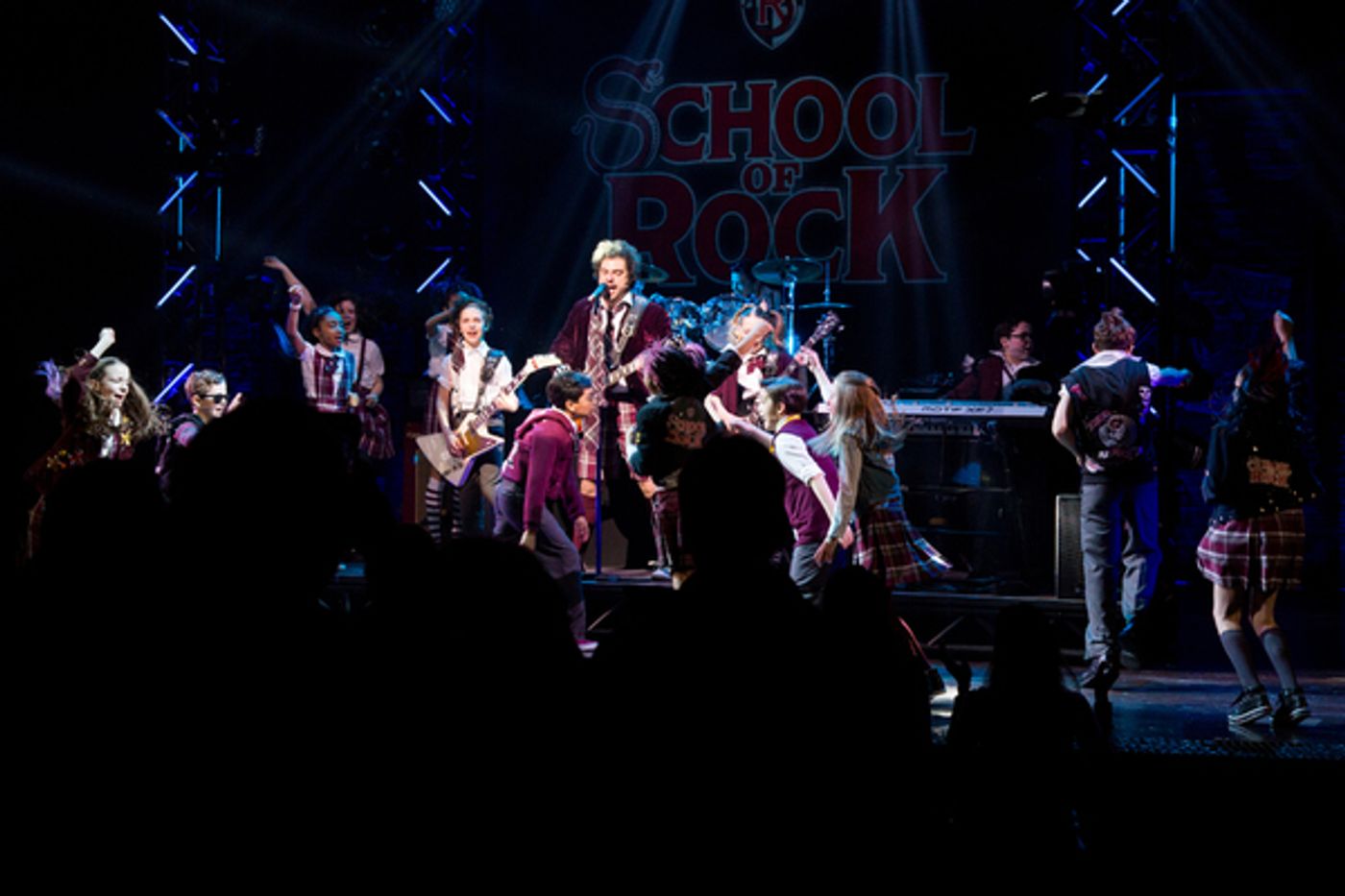 Photo Coverage: The Cast of SCHOOL OF ROCK Takes its Closing Night Curtain Call  Image