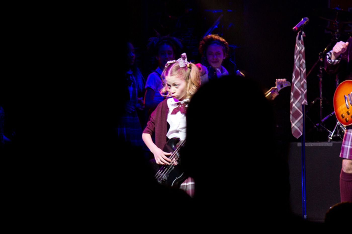 Photo Coverage: The Cast of SCHOOL OF ROCK Takes its Closing Night Curtain Call  Image