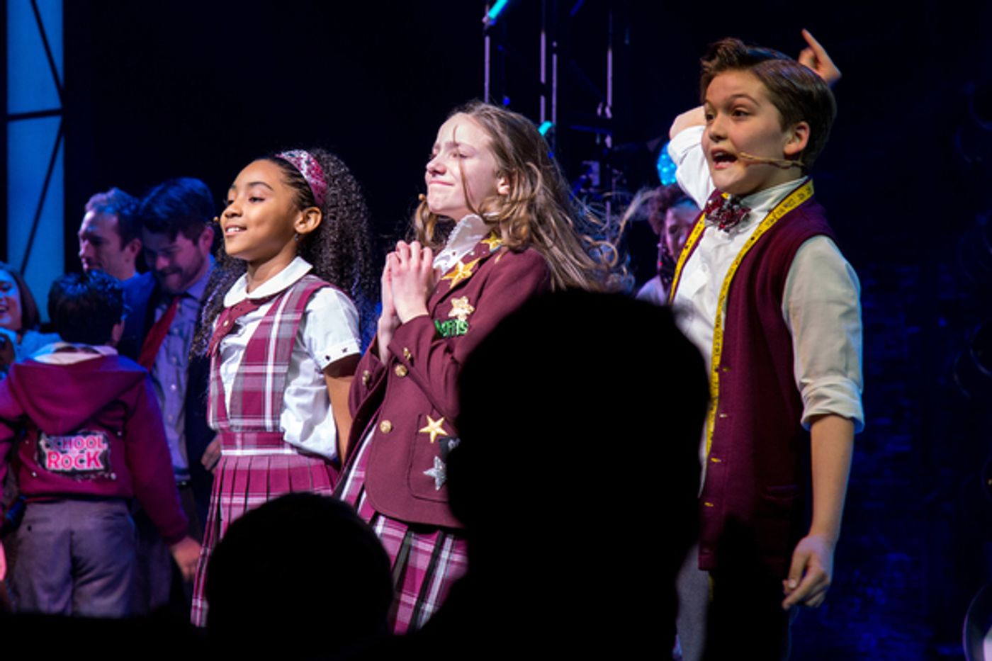 Photo Coverage: The Cast of SCHOOL OF ROCK Takes its Closing Night Curtain Call  Image