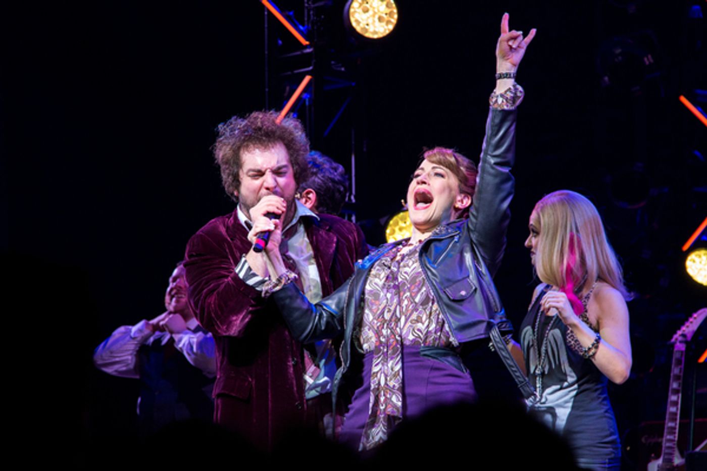 Photo Coverage: The Cast of SCHOOL OF ROCK Takes its Closing Night Curtain Call  Image