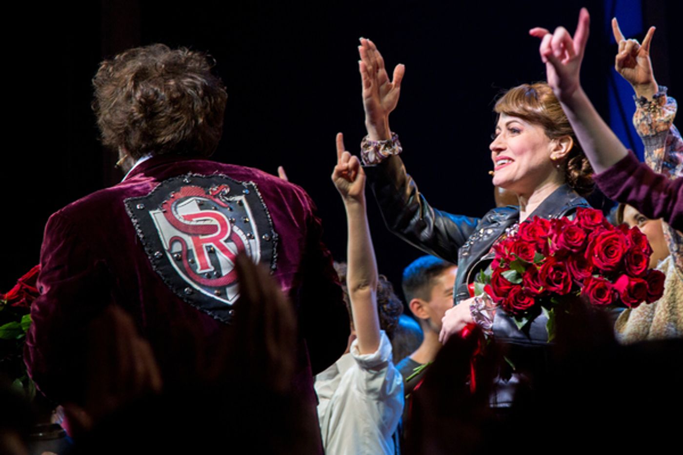 Photo Coverage: The Cast of SCHOOL OF ROCK Takes its Closing Night Curtain Call  Image