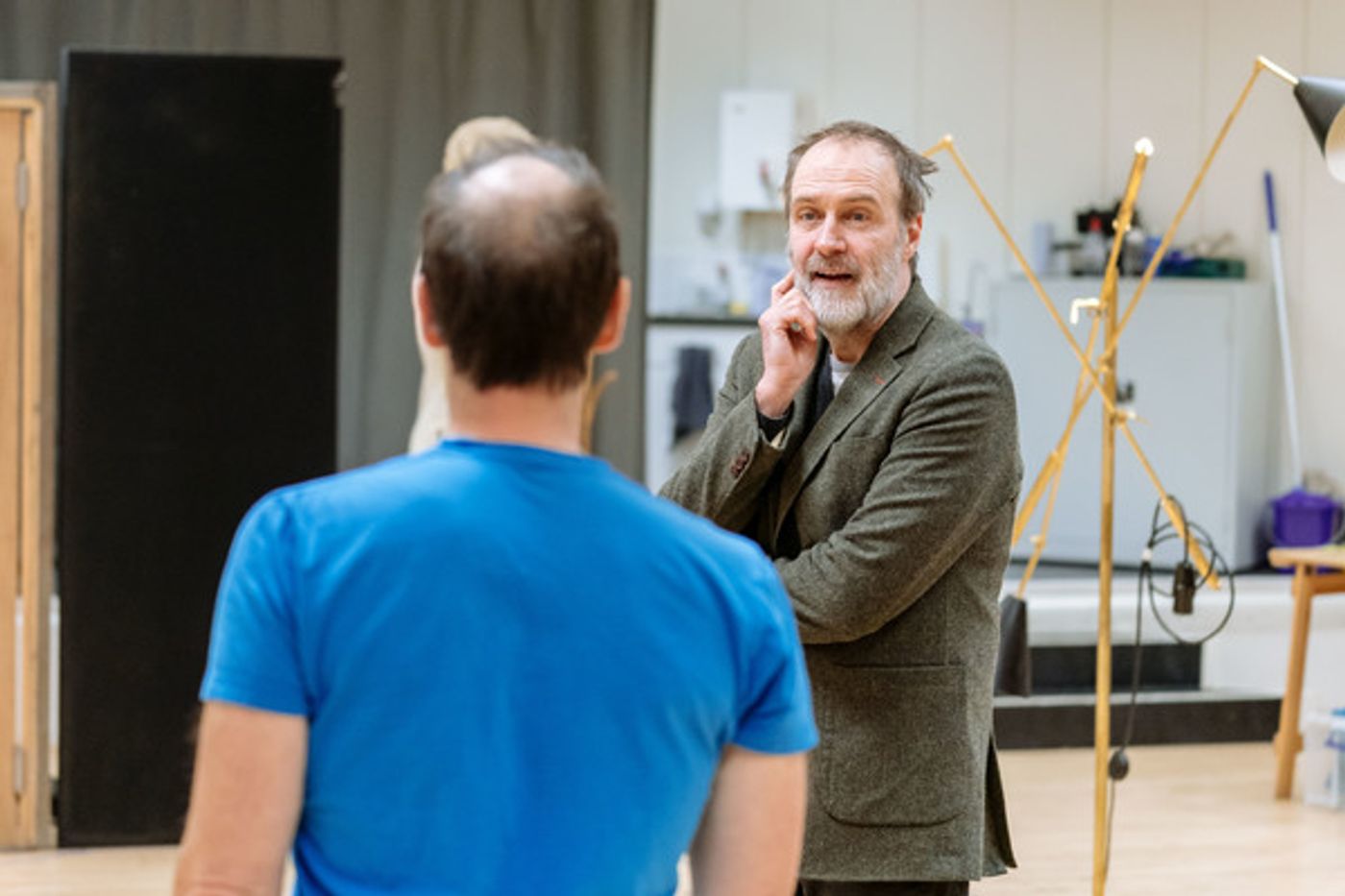 Photo Flash: In Rehearsal with Denis O'Hare and the Cast of TARTUFFE  Image