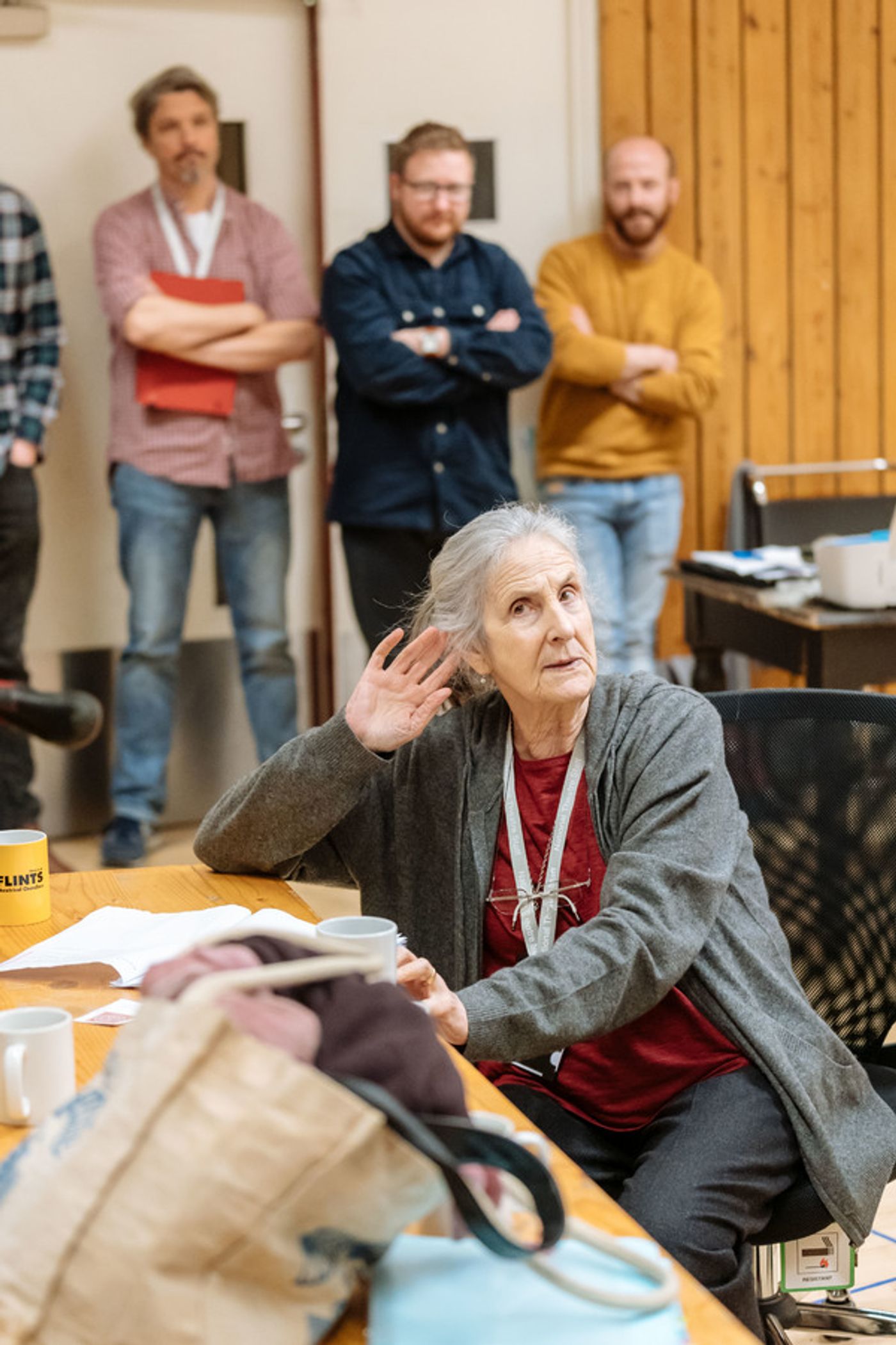 Photo Flash: In Rehearsal with Denis O'Hare and the Cast of TARTUFFE  Image