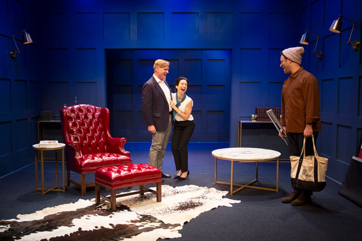 Tony Carlin, Robin Abramson, Aaron Costa Ganis at 