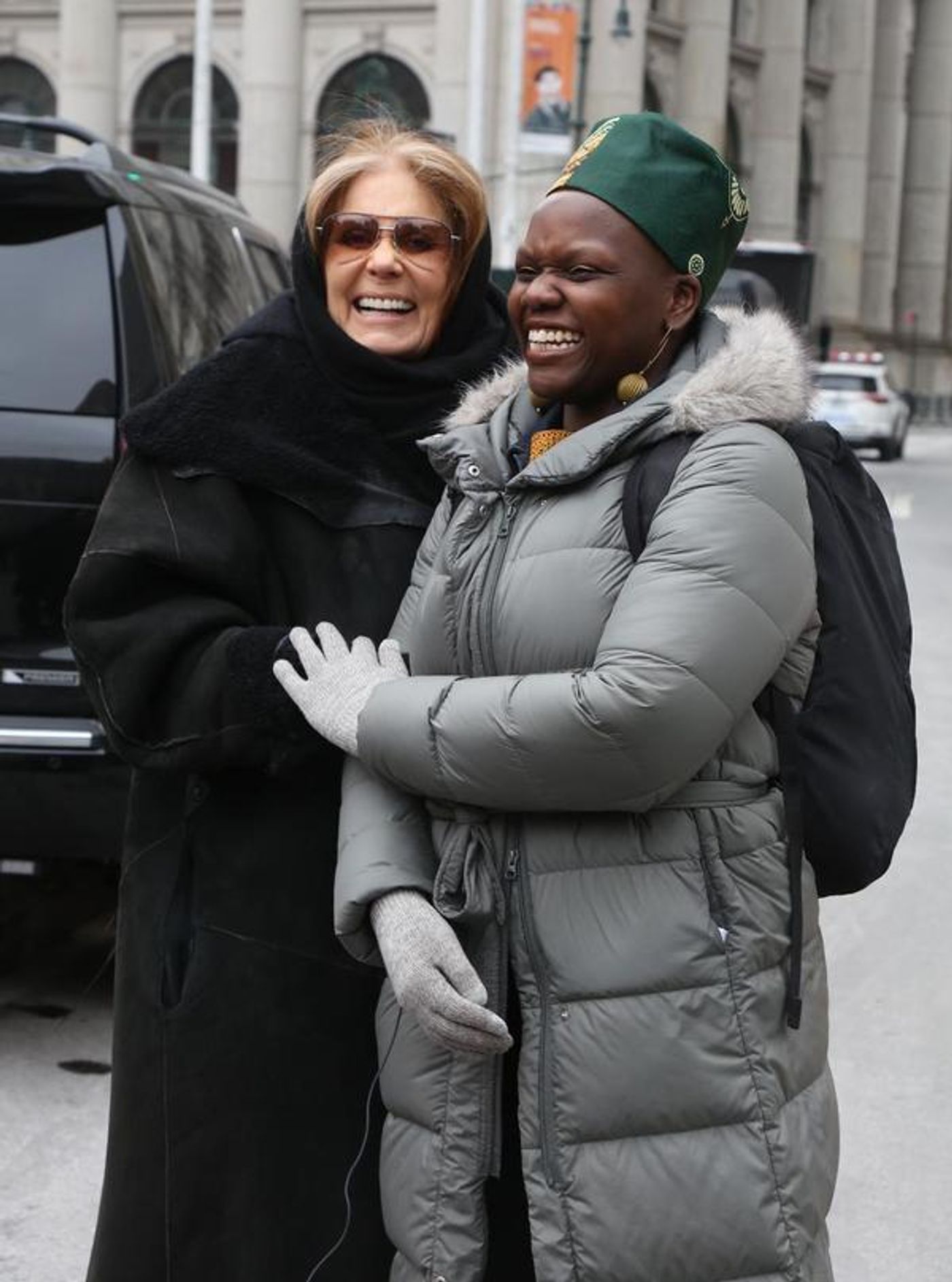Photo Flash: Gloria Steinem and Cast of GLORIA: A LIFE March in the Women's Unity Rally  Image