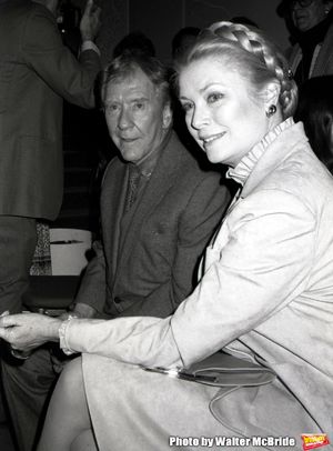 Ethel Merman, Burgess Meredith and Princess Grace Kelly attend the Theatre Hall Of Fame Awards held on March 28, 1982 at the Uris Theater, now called the Gershwin Theater, New York City. @ BroadwayWorld Ethel Merman, Burgess Meredith and Princess Grace Kelly attend the Theatre Hall Of Fa Photo