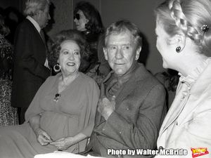 Ethel Merman, Burgess Meredith and Princess Grace Kelly attend the Theatre Hall Of Fame Awards held on March 28, 1982 at the Uris Theater, now called the Gershwin Theater, New York City. @ BroadwayWorld Ethel Merman, Burgess Meredith and Princess Grace Kelly attend the Theatre Hall Of Fa Photo