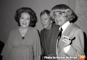 Ethel Merman, Burgess Meredith and Carol Channing attend the Theatre Hall Of Fame Awards held on March 28, 1982 at the Uris Theater, now called the Gershwin Theater, New York City. @ BroadwayWorld Ethel Merman, Burgess Meredith and Carol Channing attend the Theatre Hall Of Fame Awa Photo