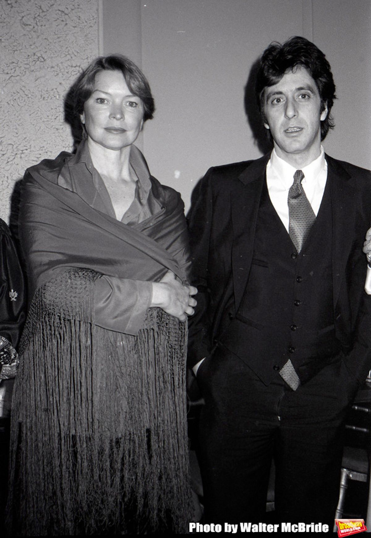 Ellen Burstyn and Al Pacino attend the Theatre Hall Of Fame Awards held on March 28, 1982 at the Uris Theater, now called the Gershwin Theater, New York City.  at 