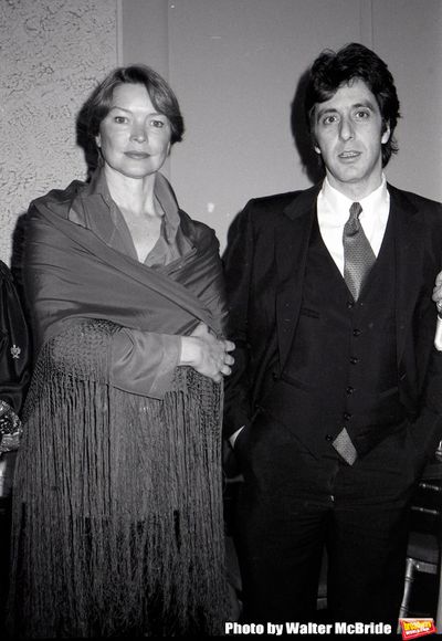 Ellen Burstyn and Al Pacino attend the Theatre Hall Of Fame Awards held on March 28,  Photo