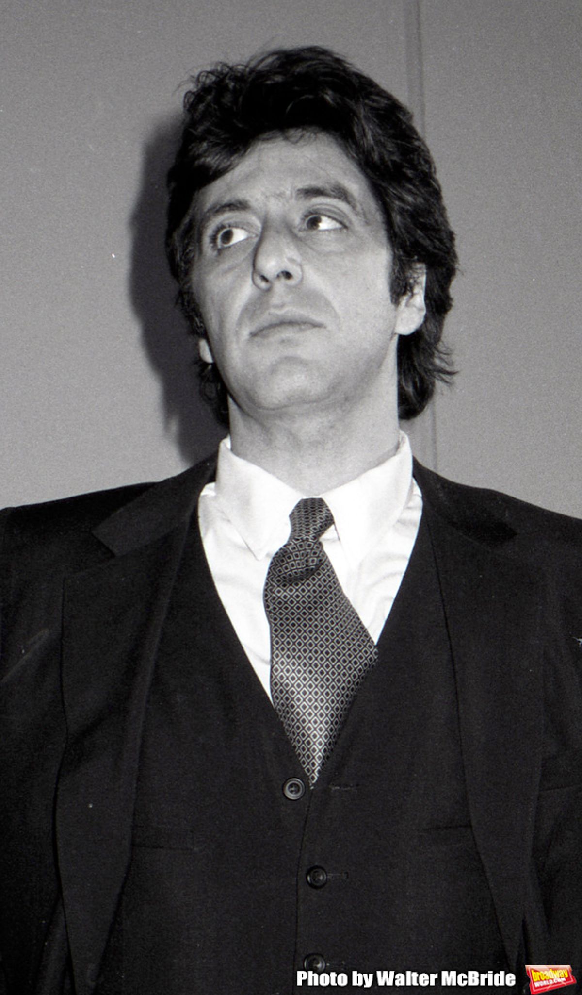 Al Pacino attends the Theatre Hall Of Fame Awards held on March 28, 1982 at the Uris Theater, now called the Gershwin Theater, New York City.  at 