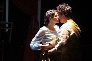 Jessica O'Hara-Baker and  Evan Daves.  Photo