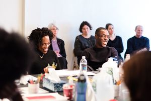  (center): Charlayne Woodard, Ronald Peet 
 Photo