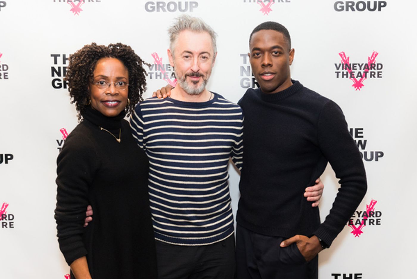 Photo Flash: The Cast of DADDY Meet The Press  Image