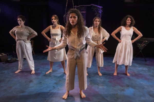 Hannah Goldman, Daniella Seidl, Lea Kalisch, Luisa Muhr, and Laura Lassy Townsend.  Photo