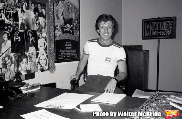 Gary Sandy after a performance in 
