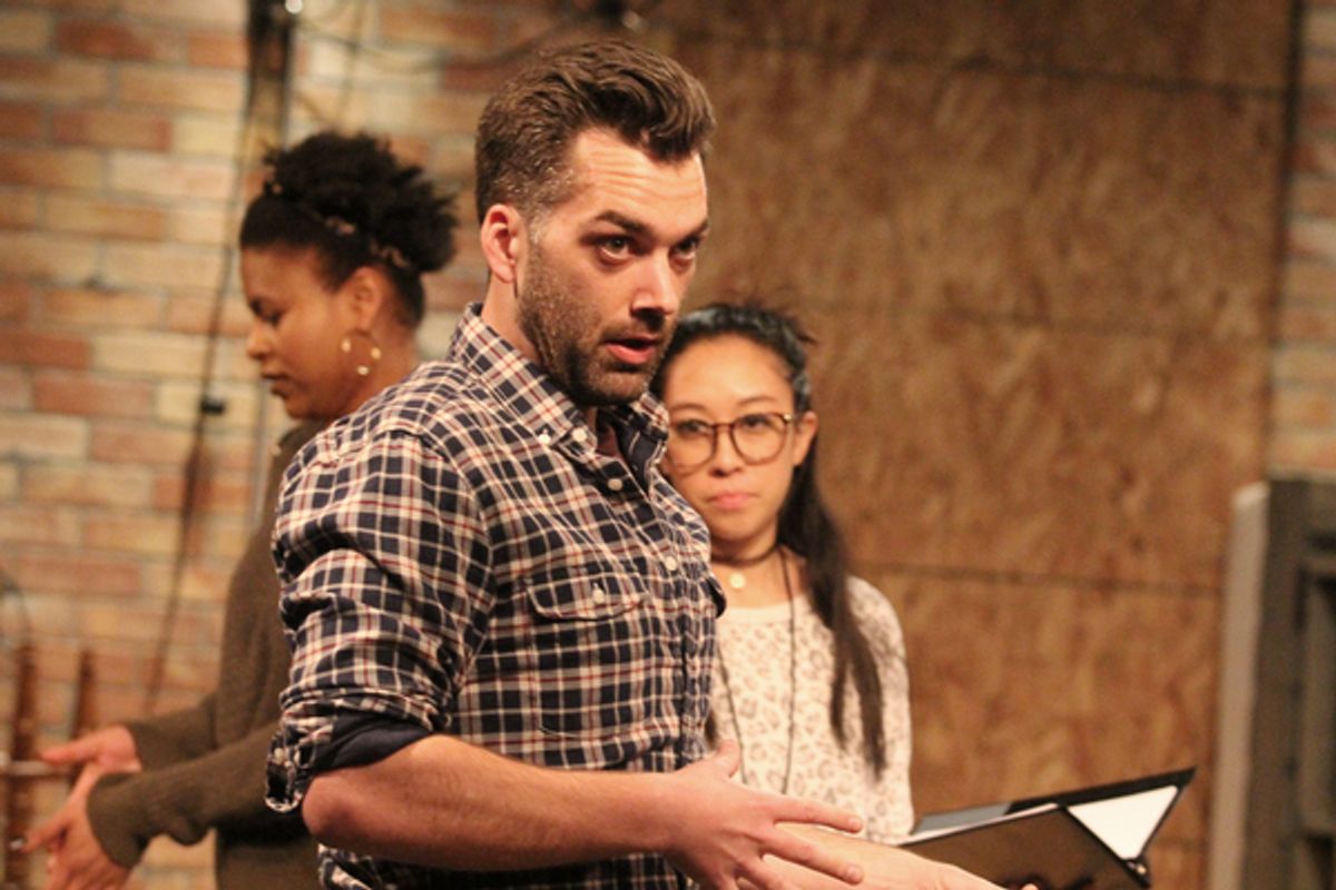 Jessica Dean Turner, Joel Reitsma, and Aurora Adachi-Winter at 