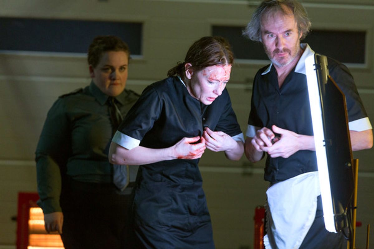 Jessica Gunning, Cate Blanchett and Stephen Dillane at 