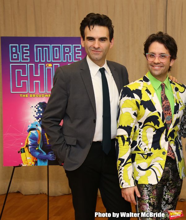 Joe Iconis and Chase Brock during the 