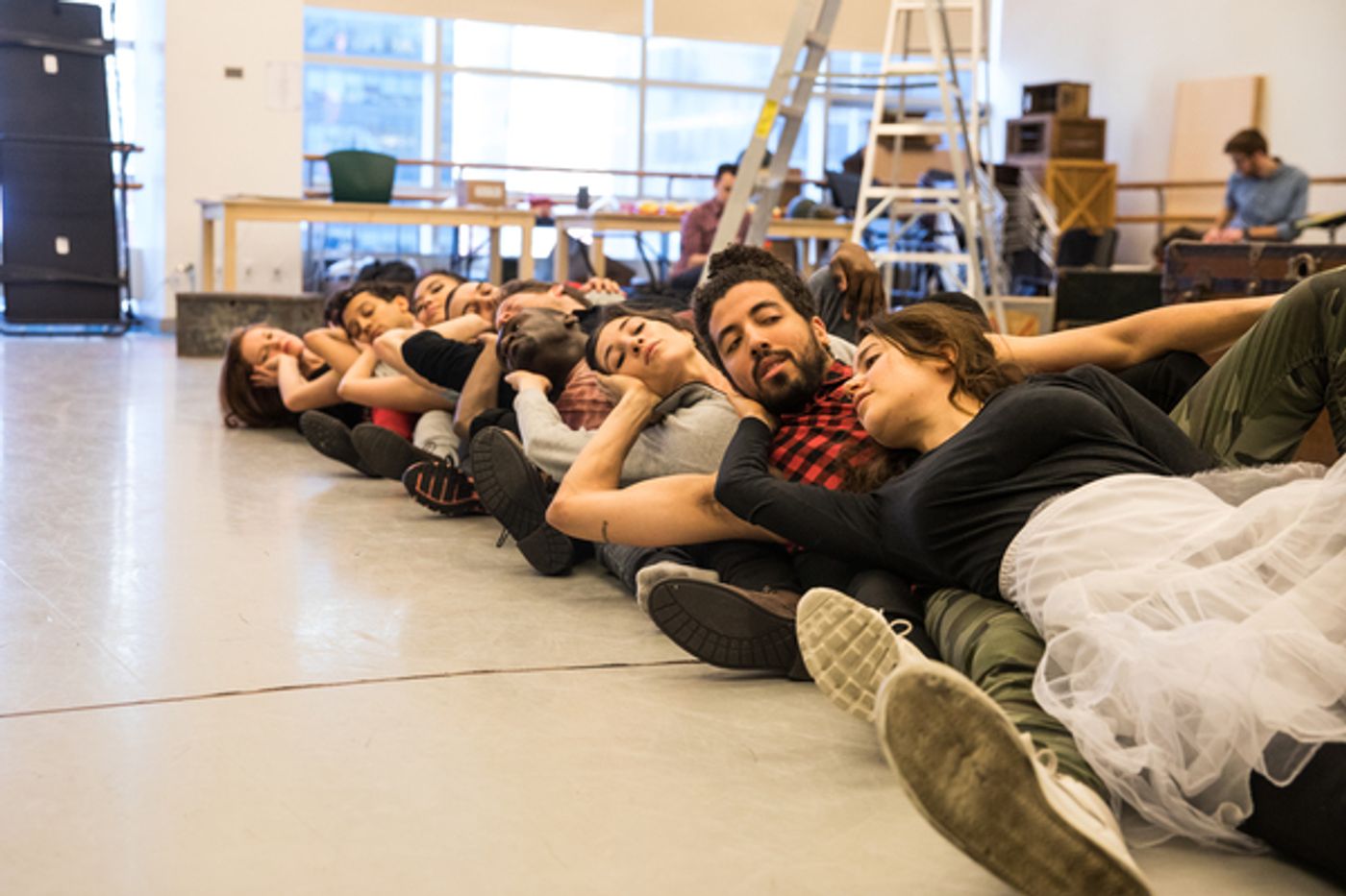 Photo Flash: Fall Down the Rabbit Hole in Rehearsals for MCC's ALICE BY HEART  Image