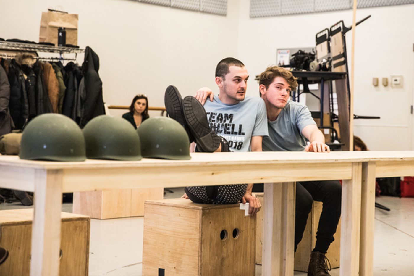 Photo Flash: Fall Down the Rabbit Hole in Rehearsals for MCC's ALICE BY HEART  Image