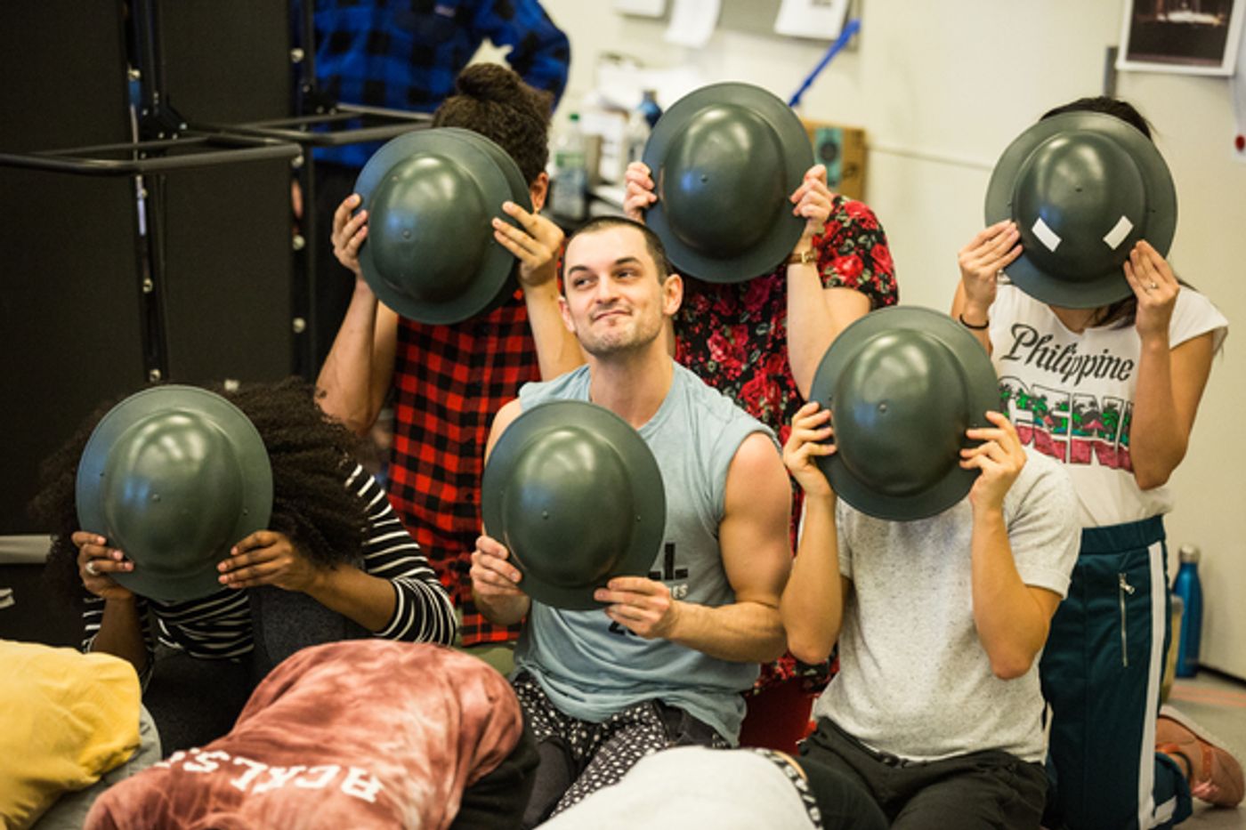 Photo Flash: Fall Down the Rabbit Hole in Rehearsals for MCC's ALICE BY HEART  Image
