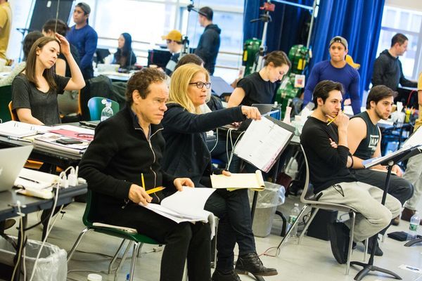 Photo Flash: Fall Down the Rabbit Hole in Rehearsals for MCC's ALICE BY HEART  Image