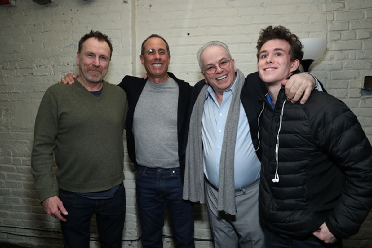 Colin Quinn, Jerry Seinfeld, Bobby Moresco at 