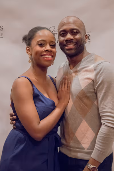 Kim Onah and Troy Valjean Rucker Photo