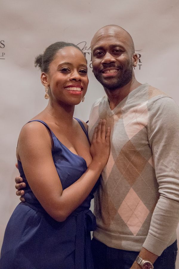 Kim Onah and Troy Valjean Rucker Photo