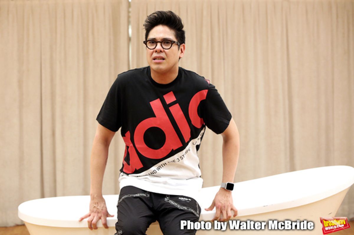George Salazar at The Cast of BE MORE CHILL Performs a Preview of Upcoming Broadway Run